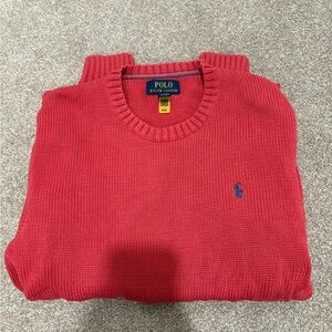 Polo Ralph Lauren knit jumper crew neck sweater 100% cotton